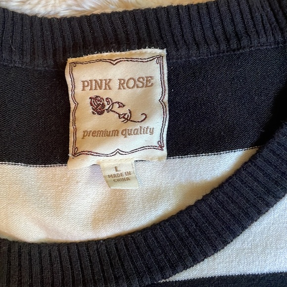 Black and white striped dress - Picture 5 of 9